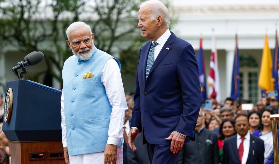 Biden and modi